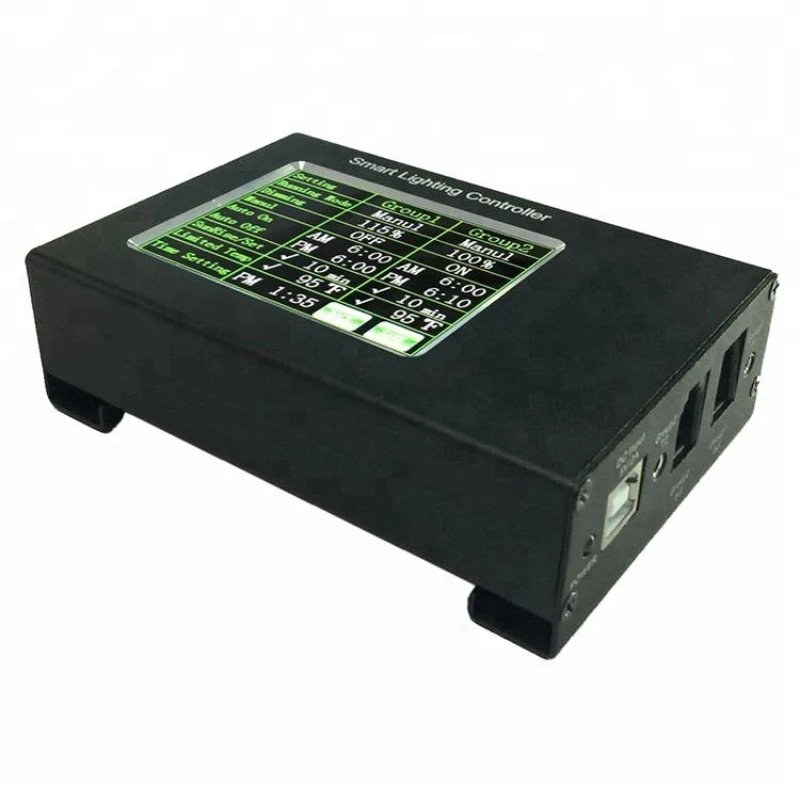 

0-10V Greenhouse Smart Remote Hid Led Grow Lighting Controller For Indoor Use