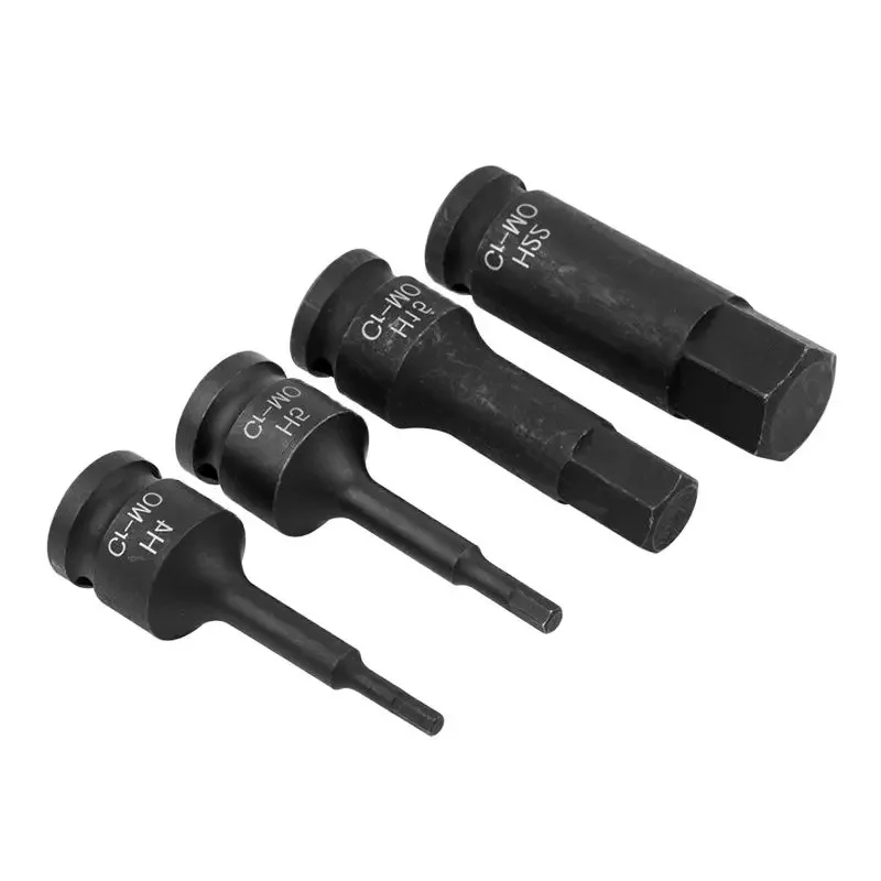 Ударная шестигранная головка 1/2 дюйма с приводом H4 H5 H6 H7 H8 H9 H10 H11 H12 H13 H14 H15 H16 H17 H18 H19