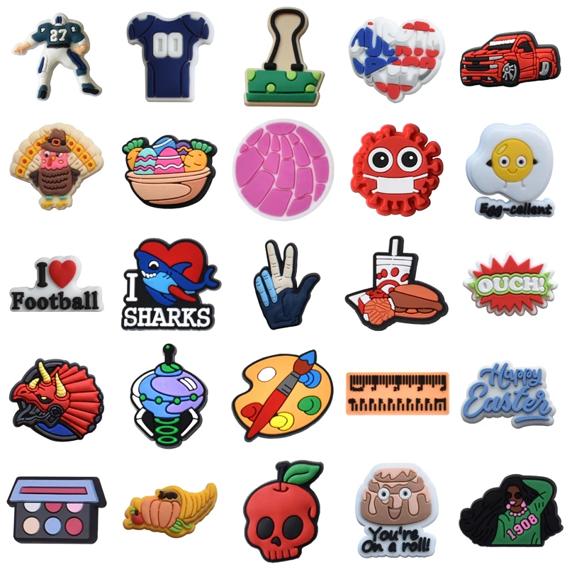 

Decorations for Crocs Girl Packs Para Pins Men Kids Women Charm Set Jeans Shoe Charms Wholesale Bulk Gifts Shoes Accessories Boy