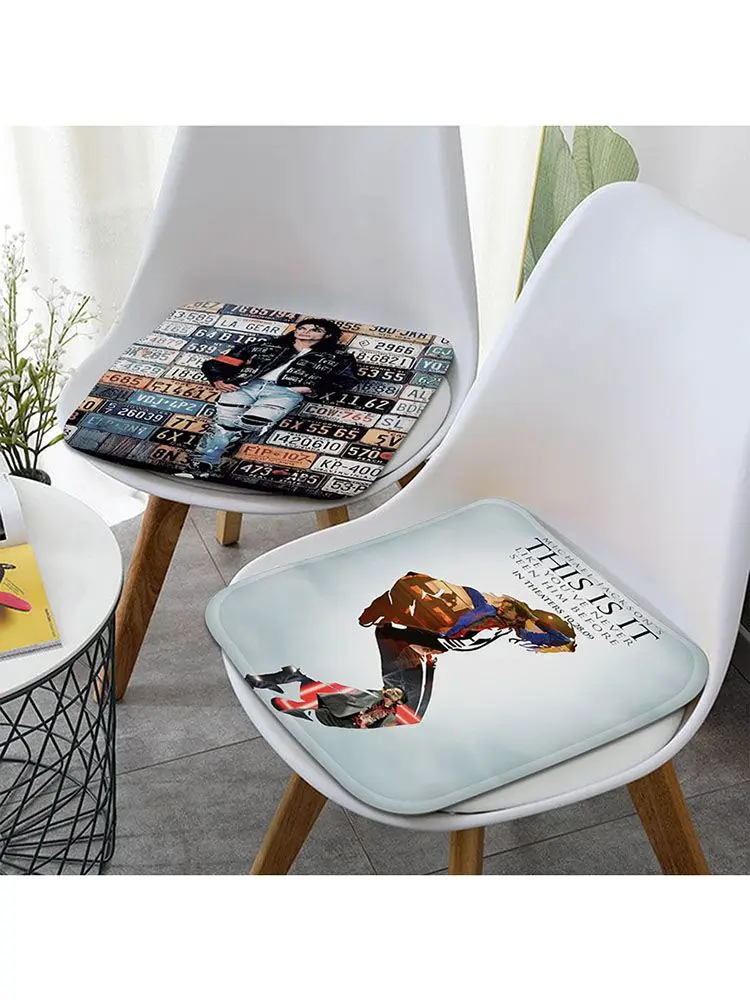 

Musicians Singers Michael Jackson Nordic Sofa Mat Dining Room Table Chair Cushions Unisex Fashion Anti-slip Sofa Decor Tatami
