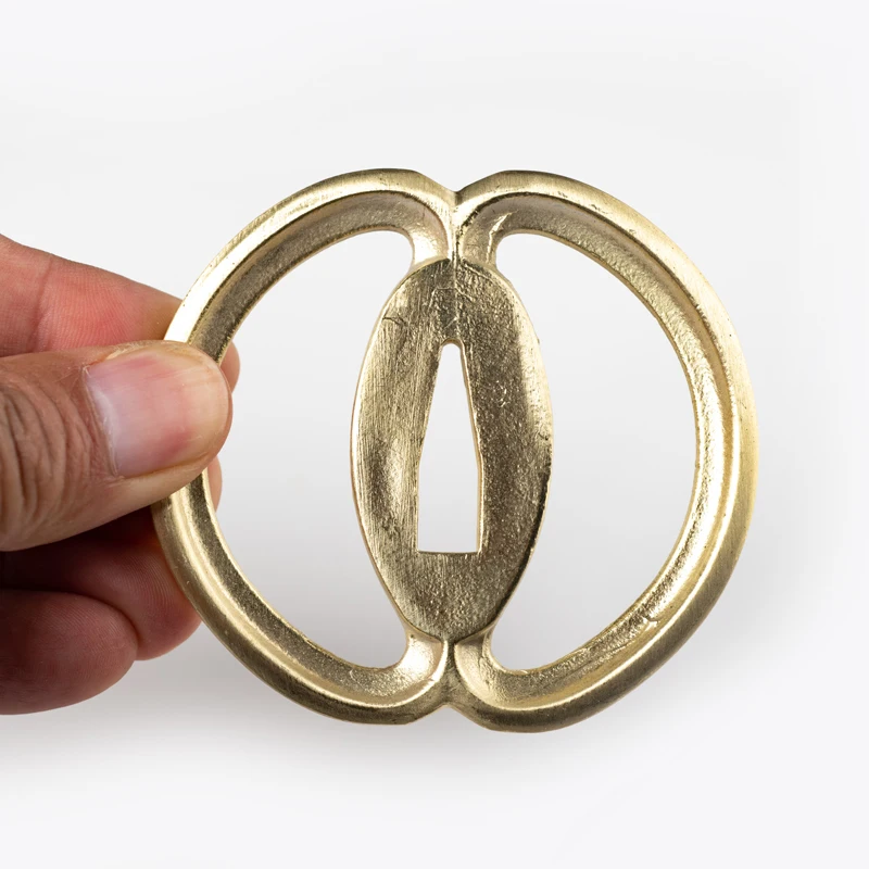 Аксессуары для ухода за мечом из сплава Golden Musashi Theme Tsuba Guard для настоящего японского самурая Katana или Wakizashi Sword екатерина владимировна глаголева пришедшие с мечом