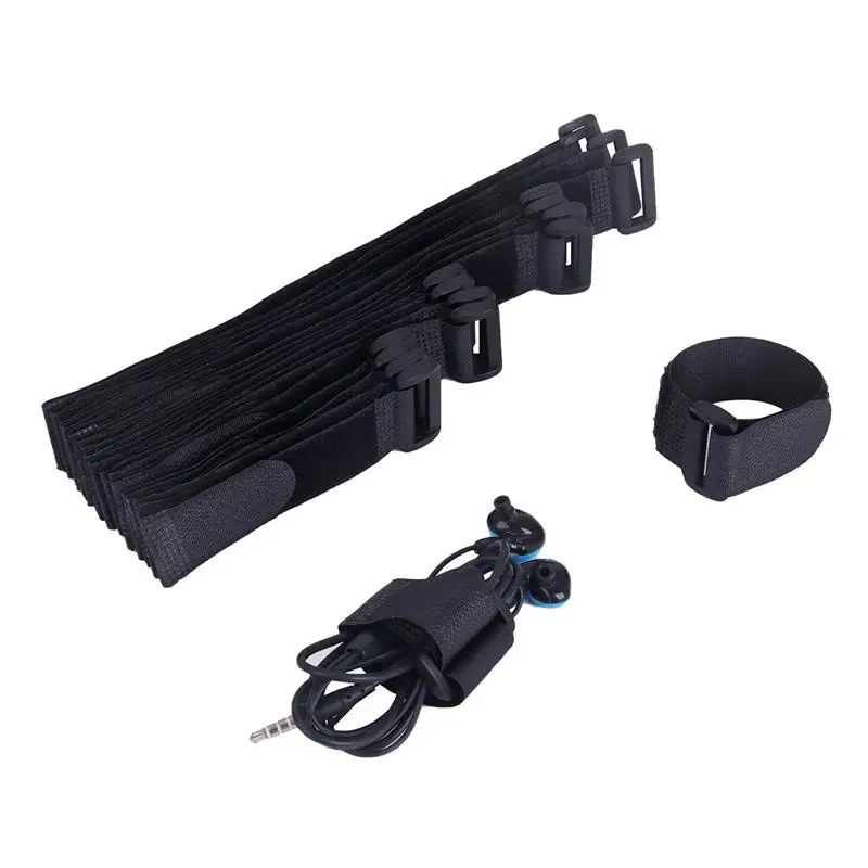 10 шт. нейлоновые ремешки для кабелей шириной 2 5 см