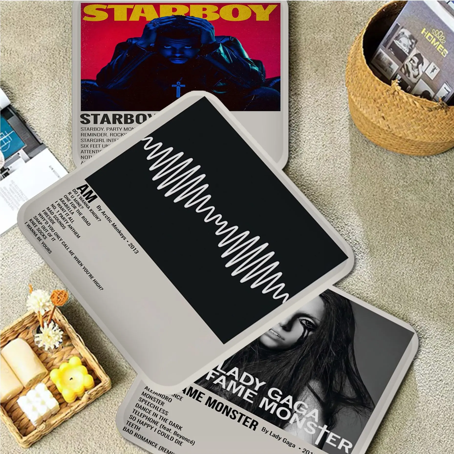 

Tv Show Music Band 80s Retro Star Square Seat Cushion Office Dining Stool Pad Sponge Sofa Mat Non-Slip Chair Mat Pad