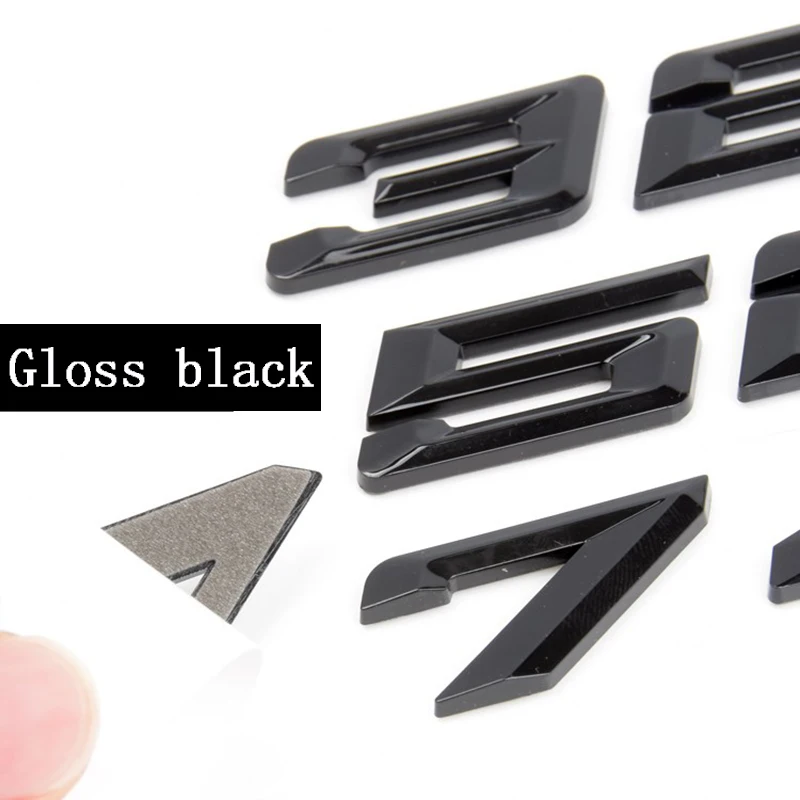 Автомобильная 3D наклейка на багажник из АБС-пластика с буквами логотипом