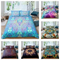 buddha mandala bedding set twin bohemian quilt cover ethnic flower bedclothes floral king queen double single size home textile