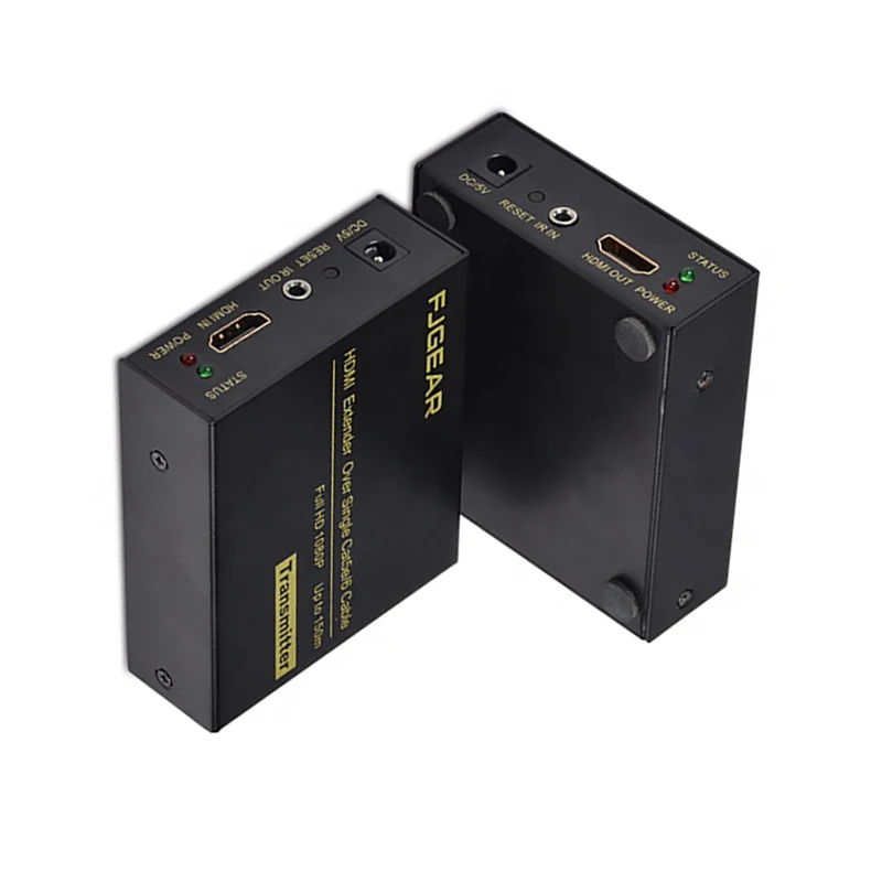 Hdmi-удлинитель 150 м по Ethernet tcp/ip rj45 cat5 cat5e cat6 HDMI-Сплиттер передатчик приемник для hd DVD