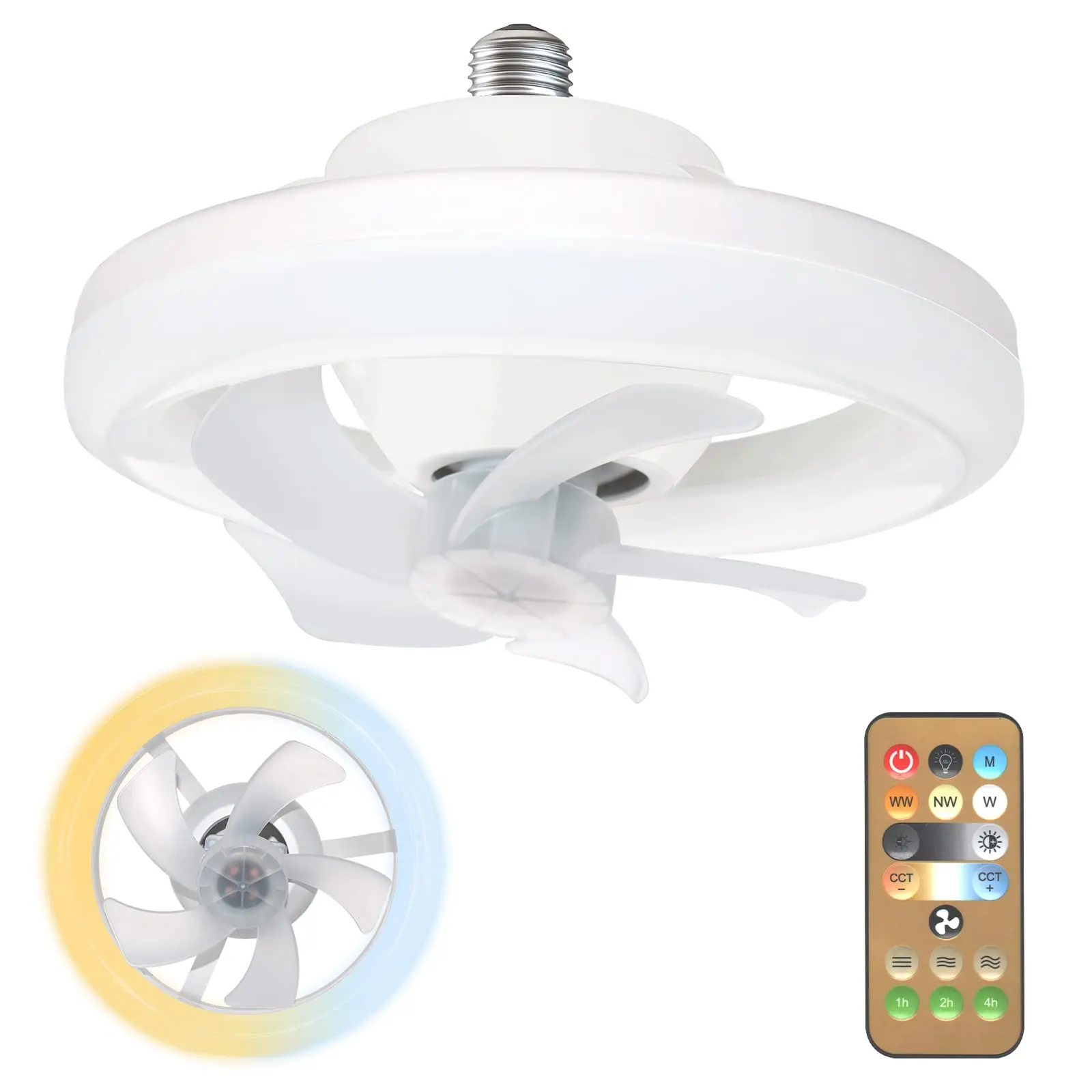 Мини-циркулятор потолочный вентилятор 10 осциллирующих вентиляторов с 3