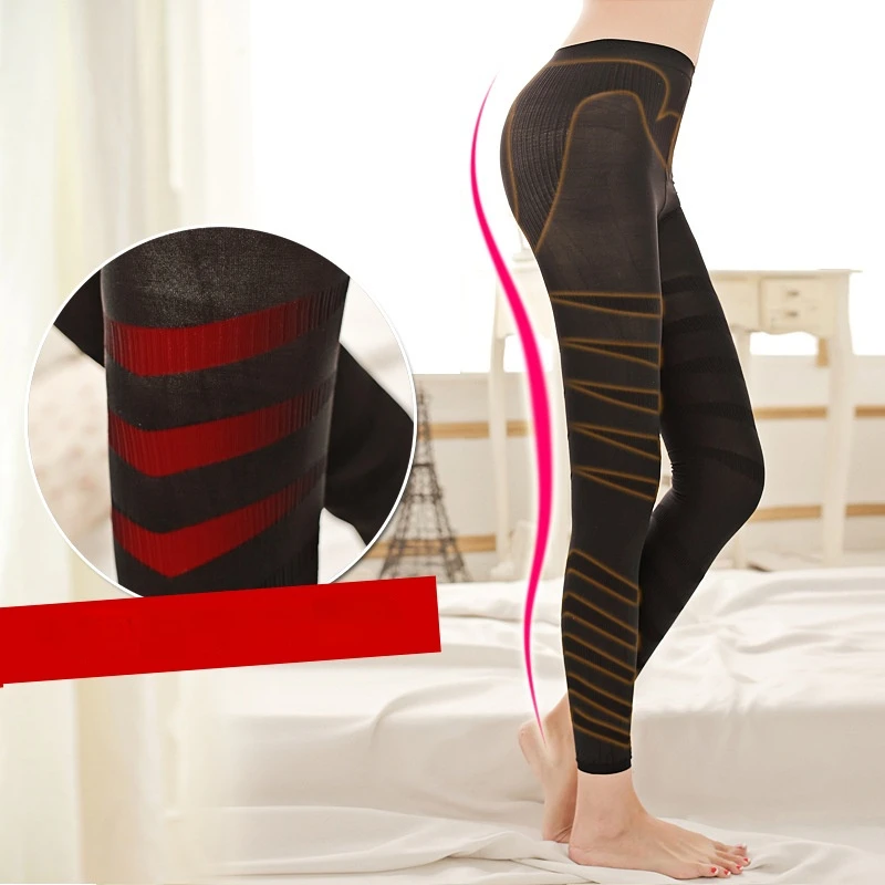 

2022 New Fashion Nine Point Pants Body Pants Plastic Leg Pants Seamless Segmented Pressure Shaping Pants