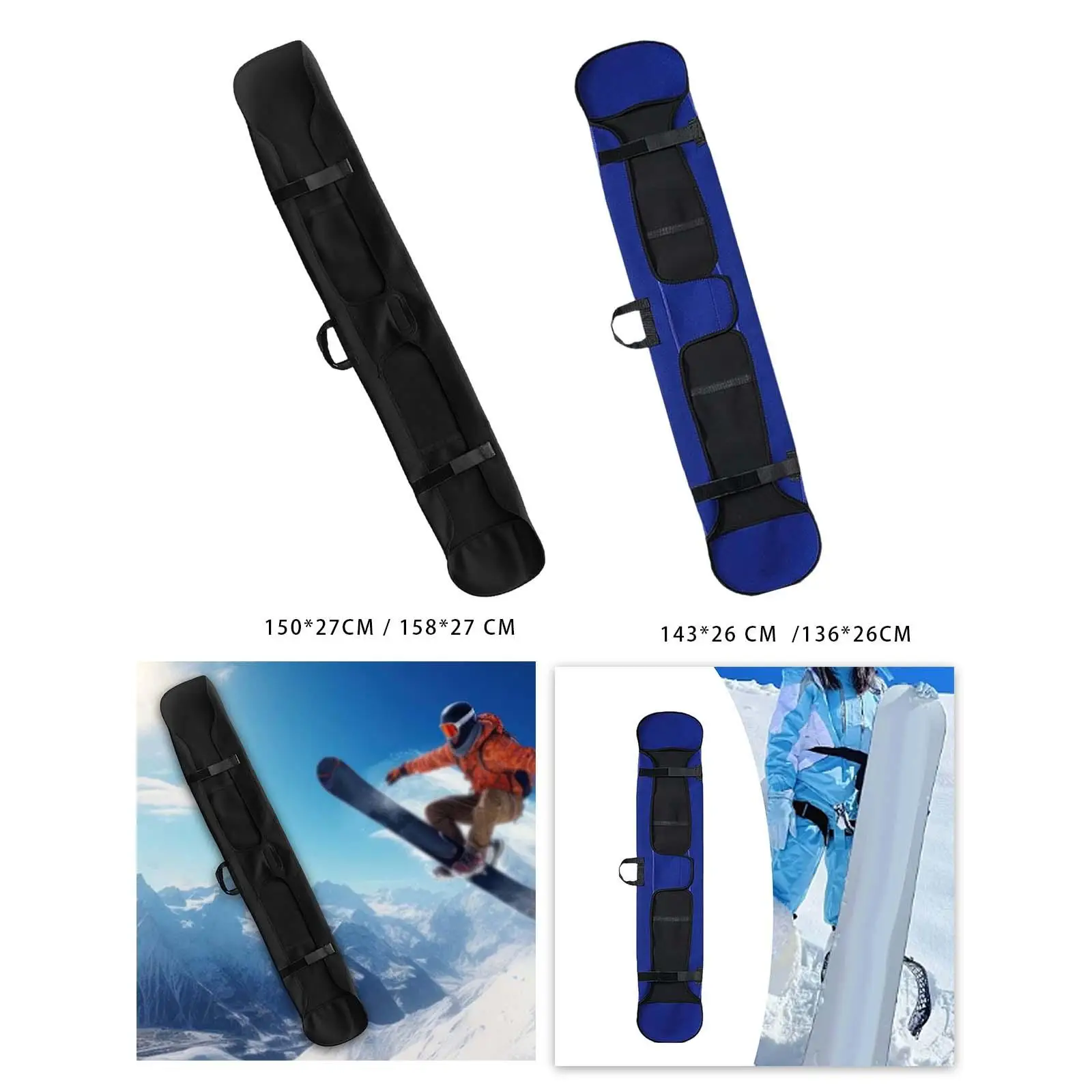 Чехол для сноуборда сумка хранения лыж зимние виды спорта