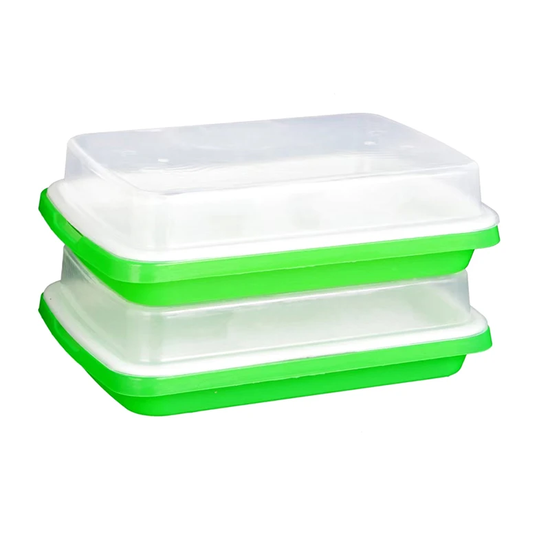 1/2 шт. блюдо для выращивания ростков горшок гидропонных овощных бобов посева