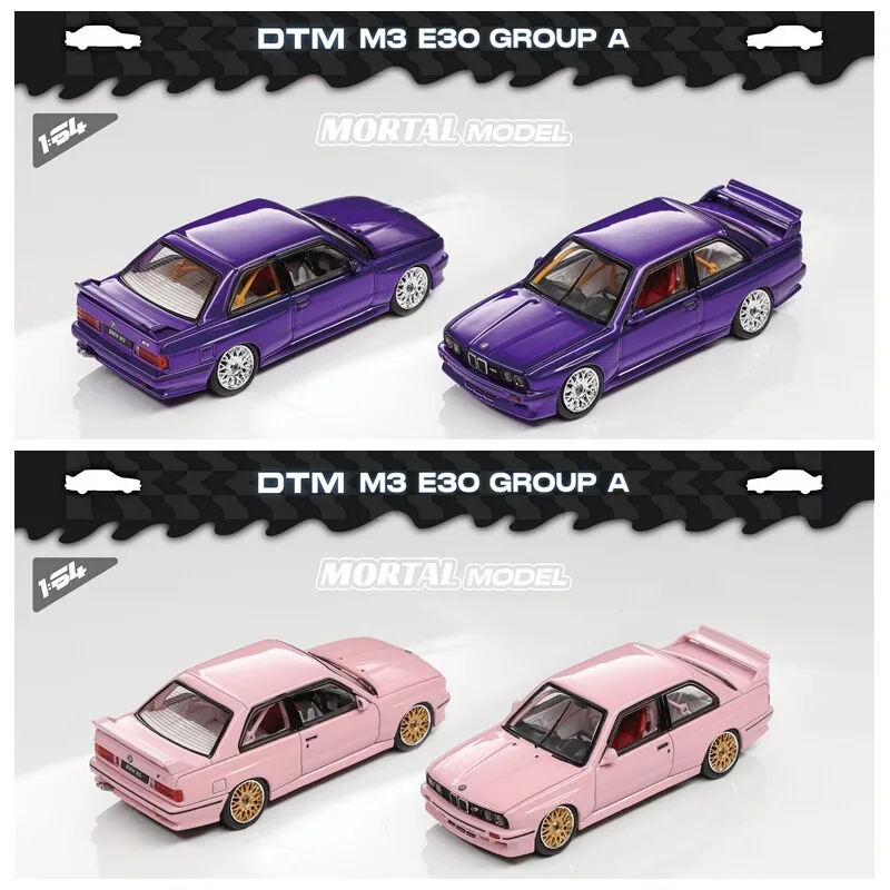 Фото Масштабная модель автомобиля BMW M3 E30 из литого металла, 1:64 №1