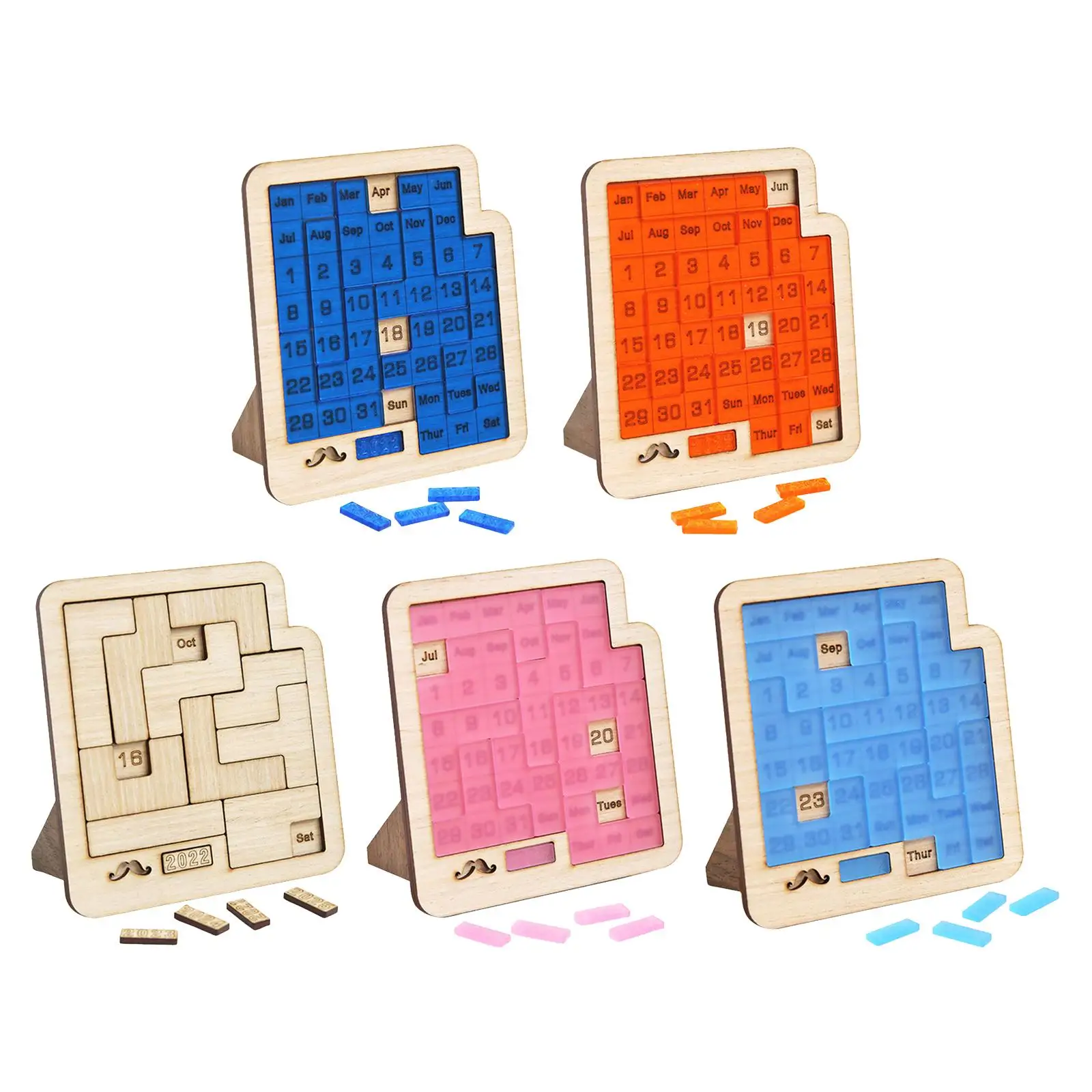 

Daily Calendar Puzzle Puzzle Game Toy wood puzzles for Adults