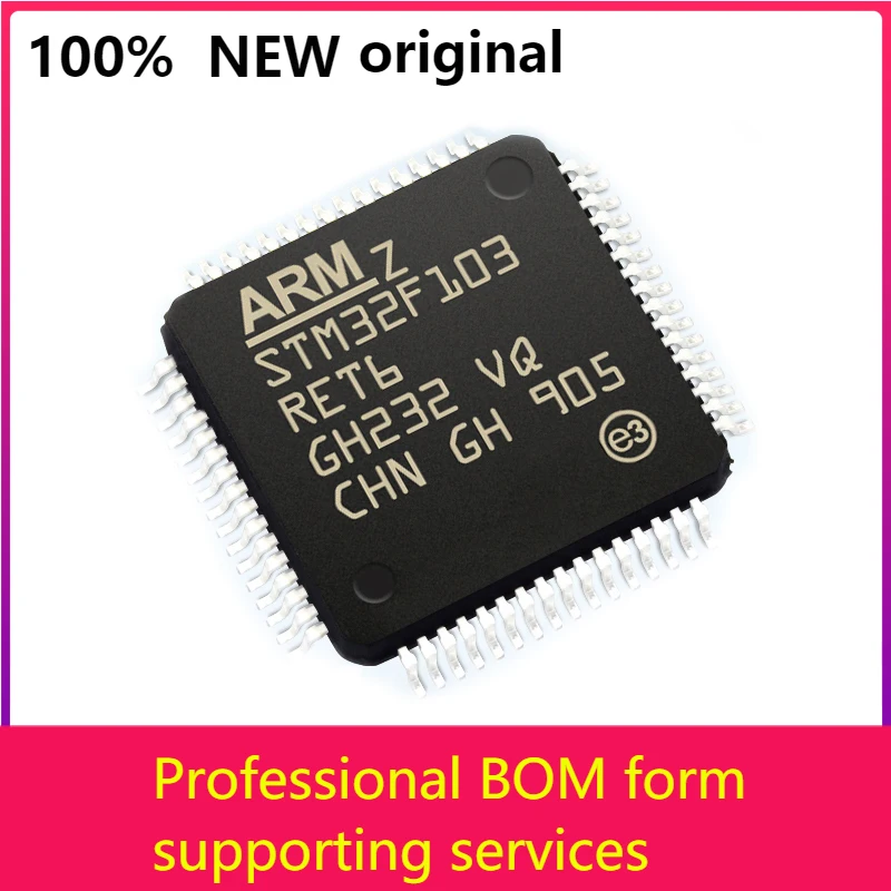 

STM32F103RET6 STM32F103 STM32 LQFP64 новые искусственные микроконтроллеры