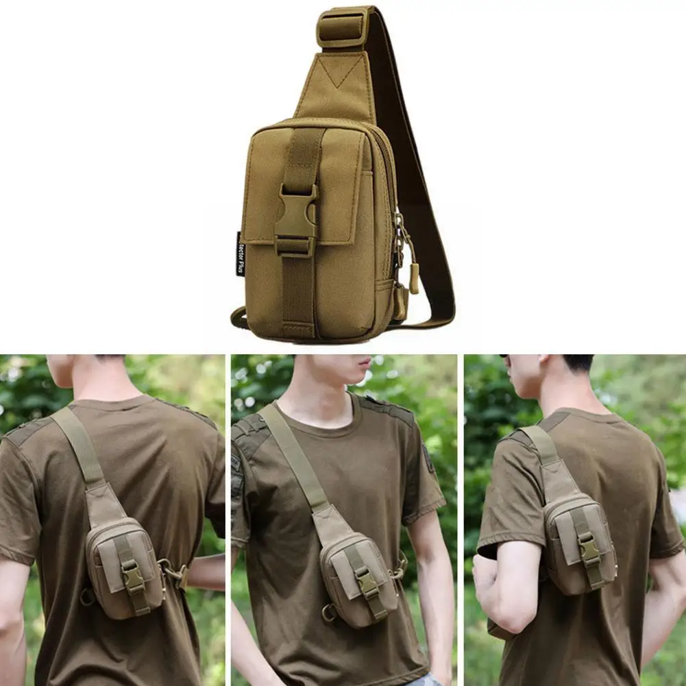 

Тактическая нагрудная сумка, военная сумка для трекинга, спортивная сумка для повседневного использования, сумка на плечо, сумка через плеч...