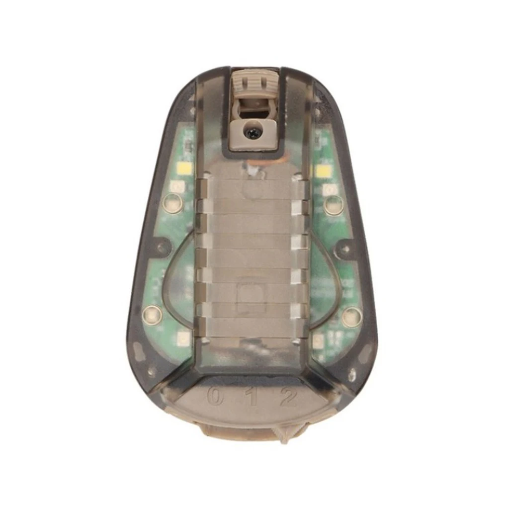 

Тактический стробоскоп для шлема, водонепроницаемый сигнал, божья коровка, фонарик, индикаторы, инструмент, освещение для велоохоты