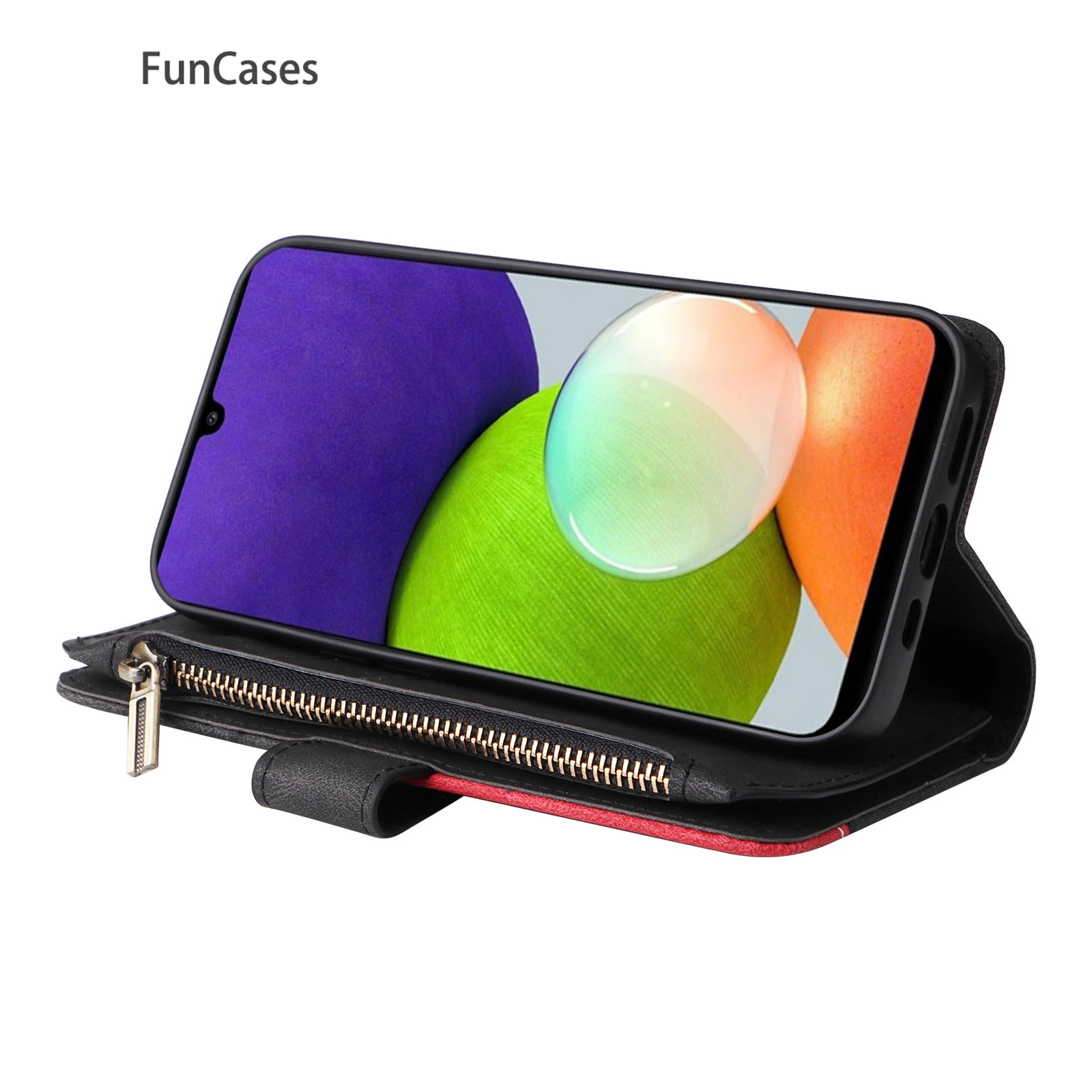 Ударопрочный чехол с единорогом для телефона Samsung A22 4G Flip Book For Galaxy accesorios M32 M22