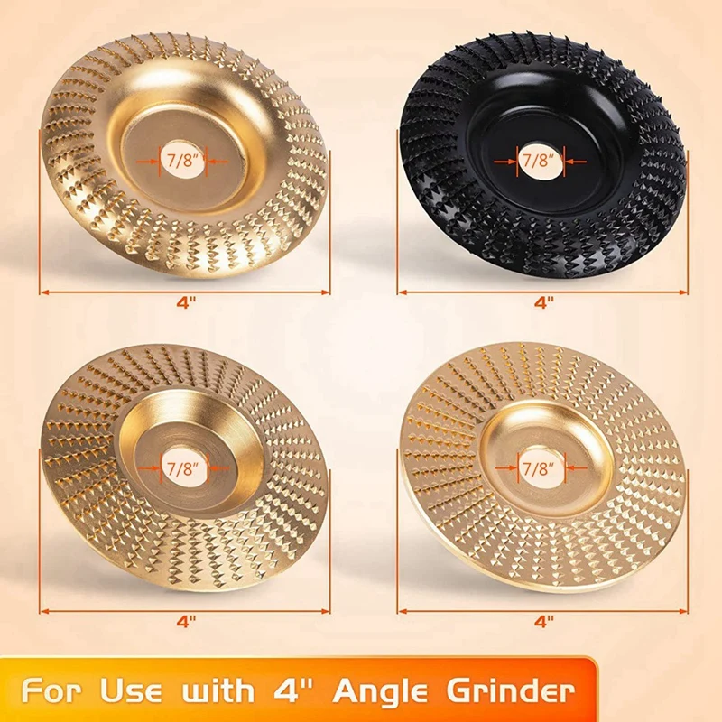 4 шт. набор дисков для резьбы по дереву