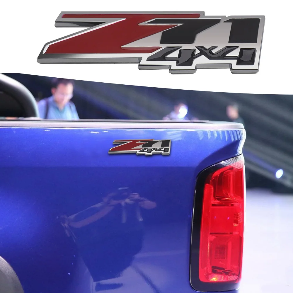 

Car Rear Trunk Side Z71 4X4 Logo Badge Trim Sticker For Chevrolet Colorado Silverado Suburban Tahoe GMC Sierra Auto Accessories