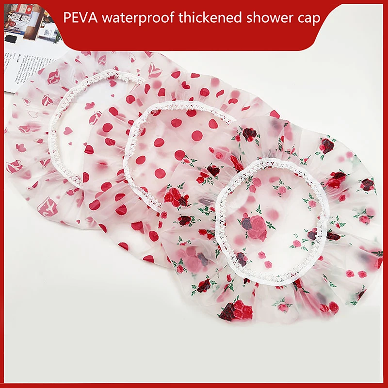 Водонепроницаемая утолщенная шапочка для ванны с дымчатым запахом женский