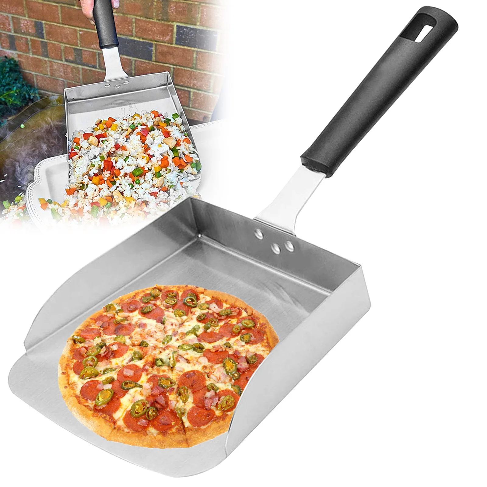 

Лопатка для гамбургеров, инструмент для бритья, большой шпатель для жарки, плоский гриль, аксессуары