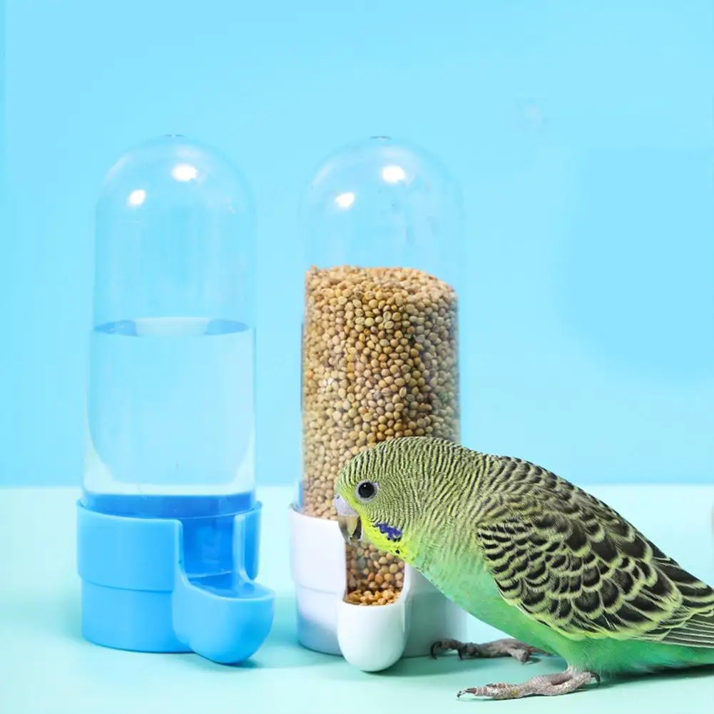 

New Parrot Water Dispenser Automatic Feeder Bowls Anti-splash Splash-proof Feeding Drinking Food Bowl Bird Supplies