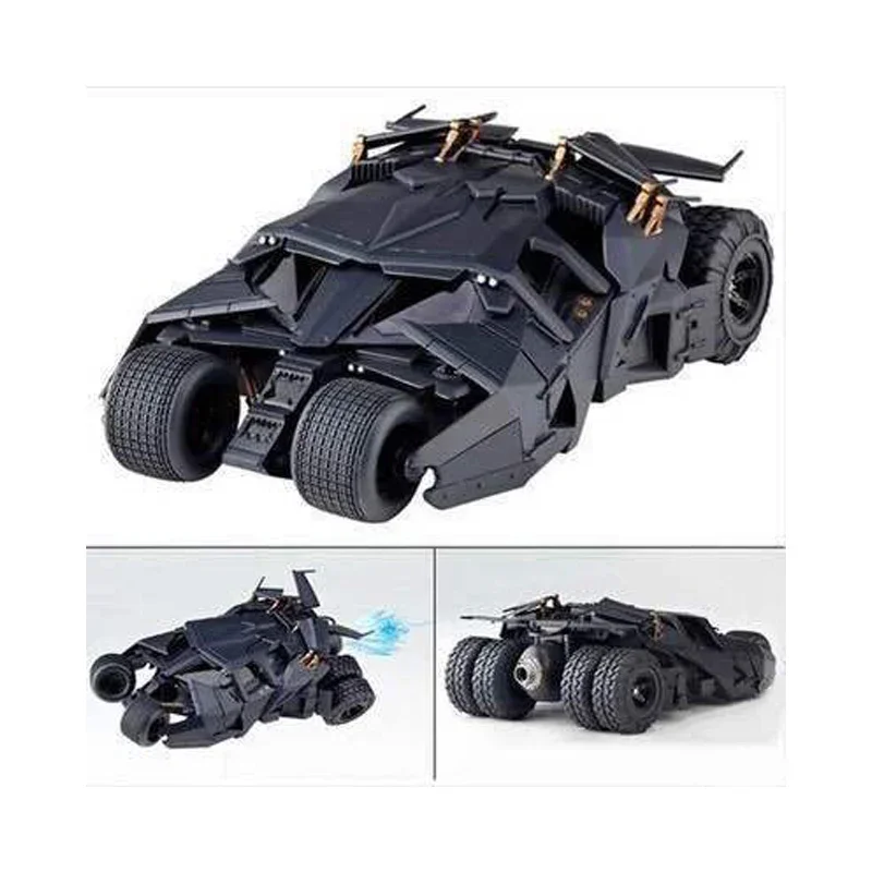 

DC Justice League Batmobile Bane Dark Knight model includes action figures, anime accessories model children's birthday gifts