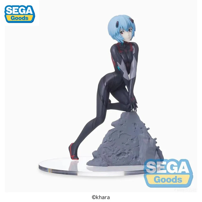 

SEGA Original NEON GENESIS EVANGELION EVA Ayanami Rei Anime Figure Model ornament Collection Kids toy Christmas birthday gift
