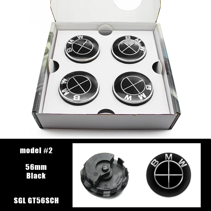 

4 шт. 56/68 мм плавающие колпачки для центра дисков, автоаксессуар для BMW X1 X2 X3 X4 X5 X6 G07 G86 G80 E84 F48 G01 G11 E30 E36 G20 E39 E46
