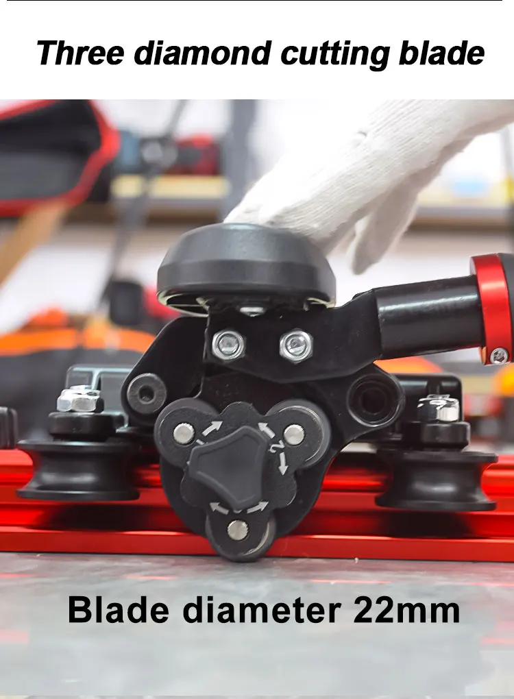 Портативный ручной плиткорез MUFASHA ML3200 3200 мм профессиональный с тремя лезвиями