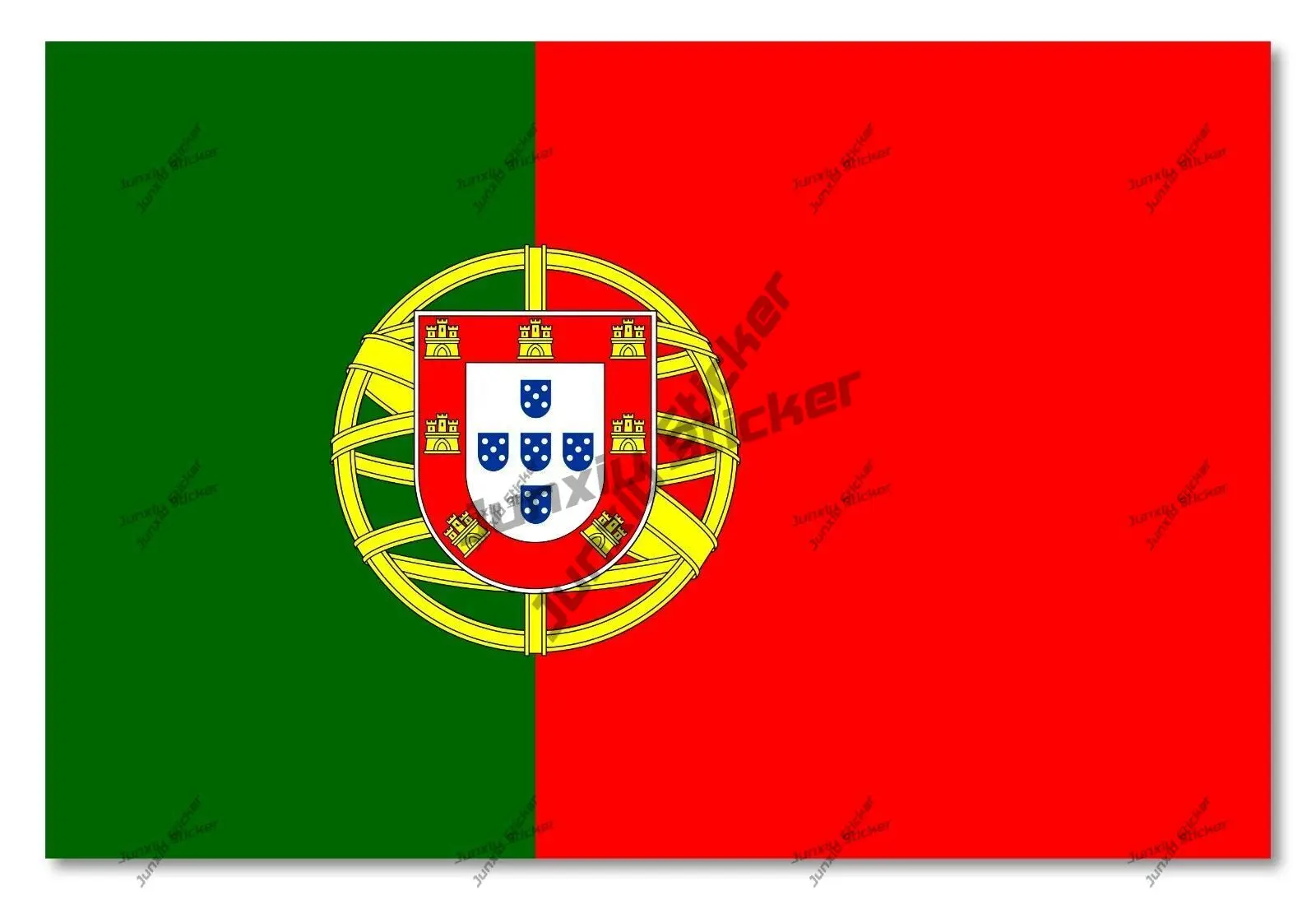 Португалия Prt Pt флаг Виниловая наклейка для автомобиля грузовика окна бампера