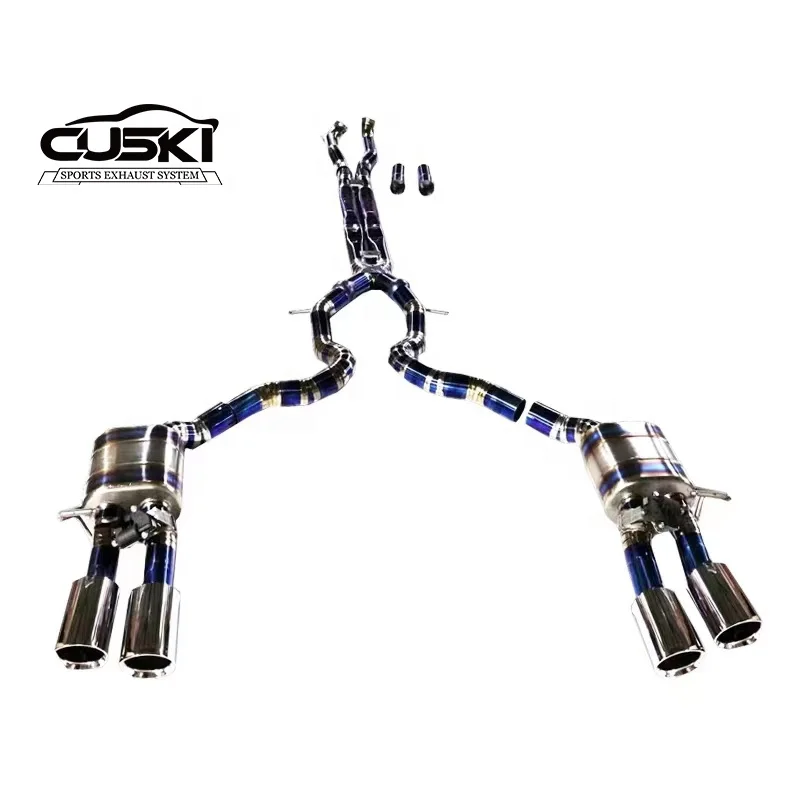 Выхлопная труба Catback для Porsche Panamera 970/971 2009-2022 выхлопная из титана глушитель