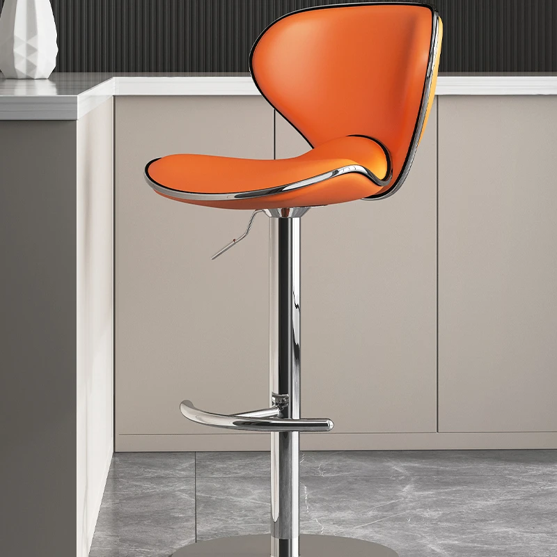 Современный Вращающийся барный стул регулируемый для кухни ресторана гостиной