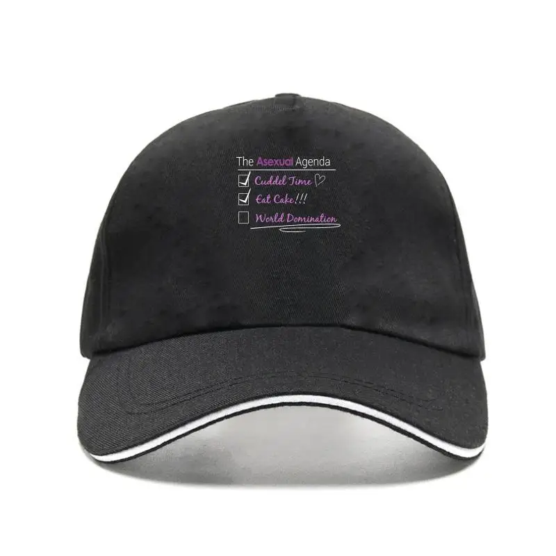 

The Asexual Agenda Bill Hat Baseball Caps Character New Fashion Summer Novelty Crazy Sunscreen Slim Bill Hats