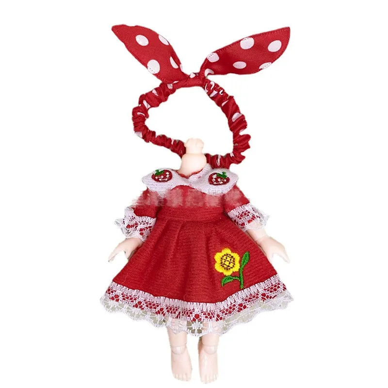 

Новая Одежда для куклы 16 см 1/8 Bjd Ob11 кукла меняющая платье юбка Милая Униформа «сделай сам» девочка детские игрушки кукла аксессуары