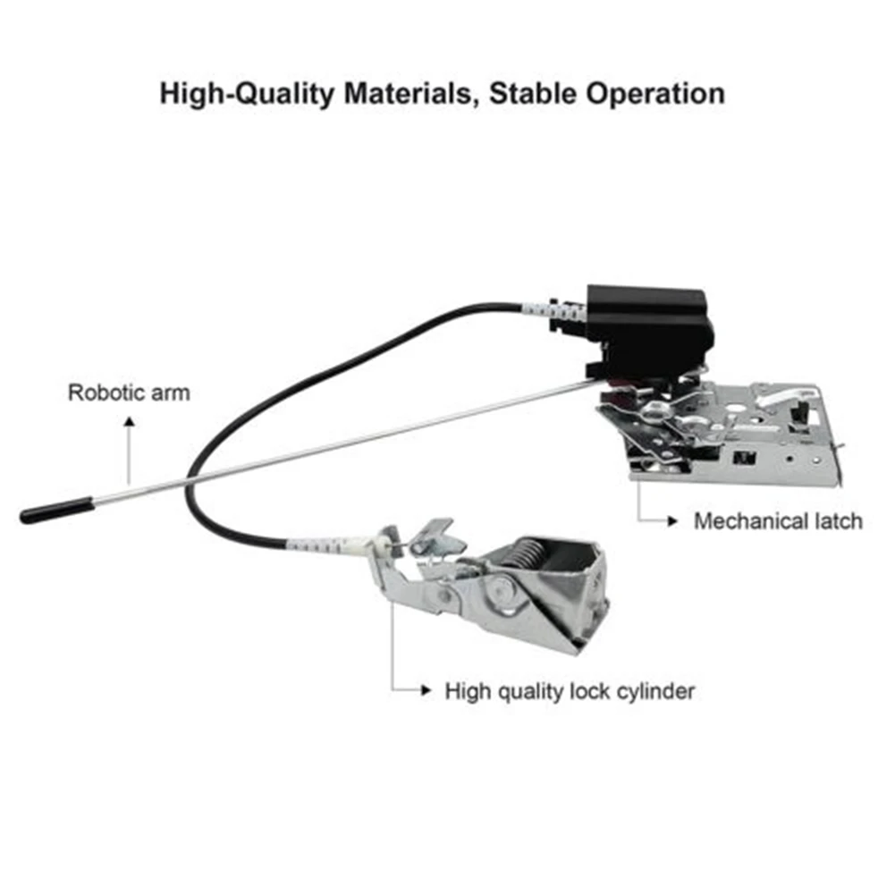 Дверная защелка в сборе для Ford Bronco F150 F250 F350 1992-1997 передняя левая Автомобильная