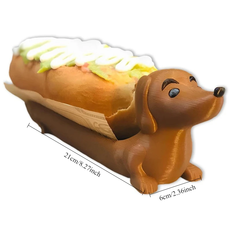 Dachshund Tray Поднос для собаки из пластика