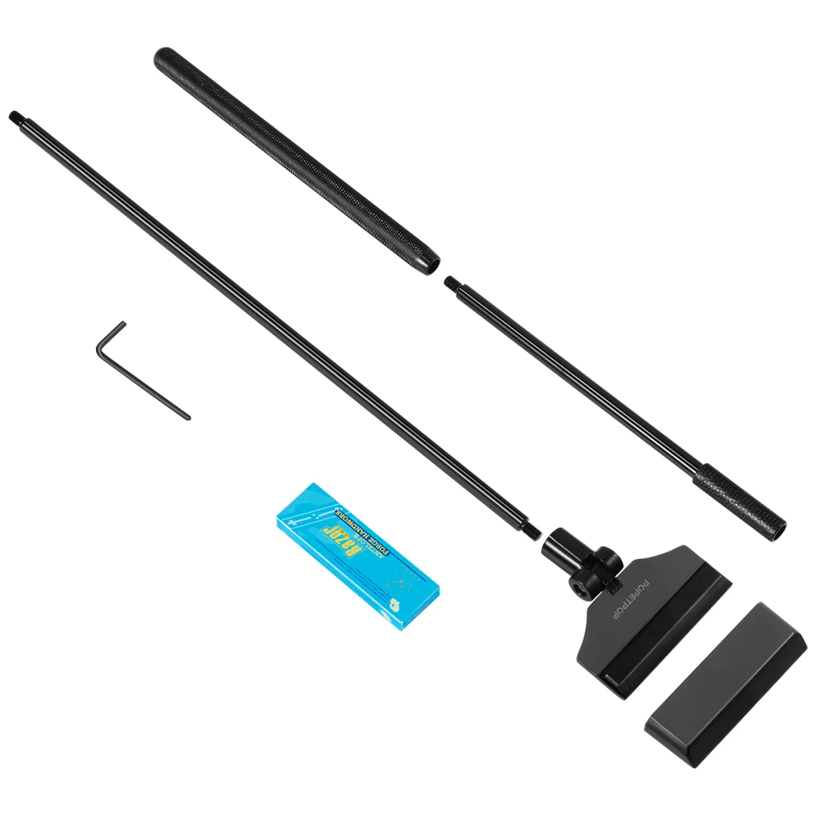 

65cm Stainless Steel Algae Scraper Cleaning- Algae Scraper- Cleaning Cleaner with 10Pcs