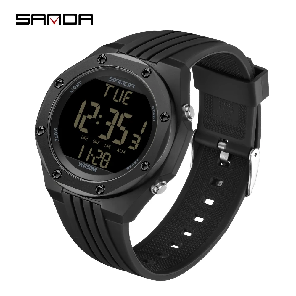 

Watch for Men 2023 Waterproof Digital Watches Top Luxury Military Sports Wristwatch Shockproof Electronic Alarm Clock Reloj
