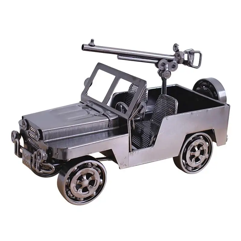 

Car Model Vintage Antique Classic Car Sculpture for Office Decor Window Display Photo Props Gift