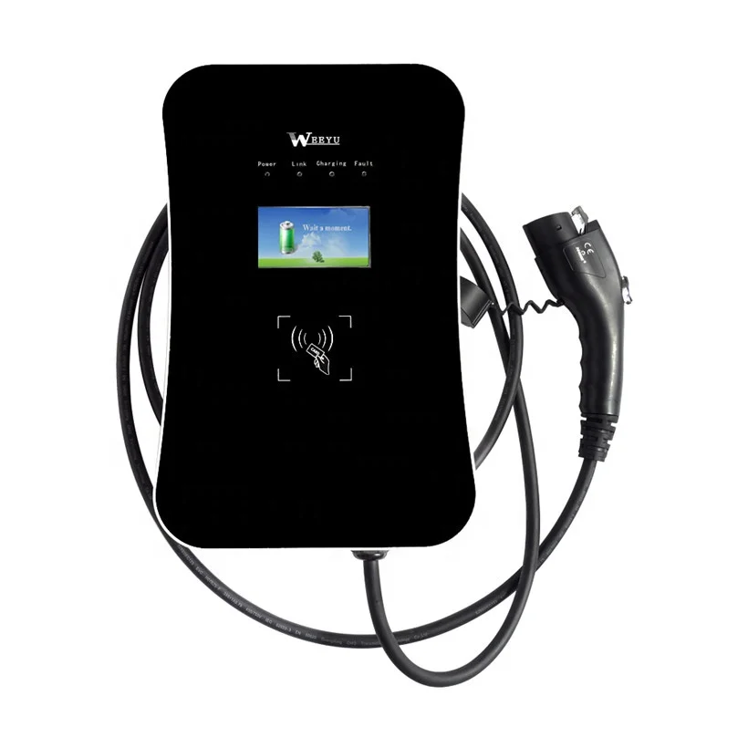 

Weeyu Type 2 EV Car Battery Charger EV Charging Station with 7.5m cable