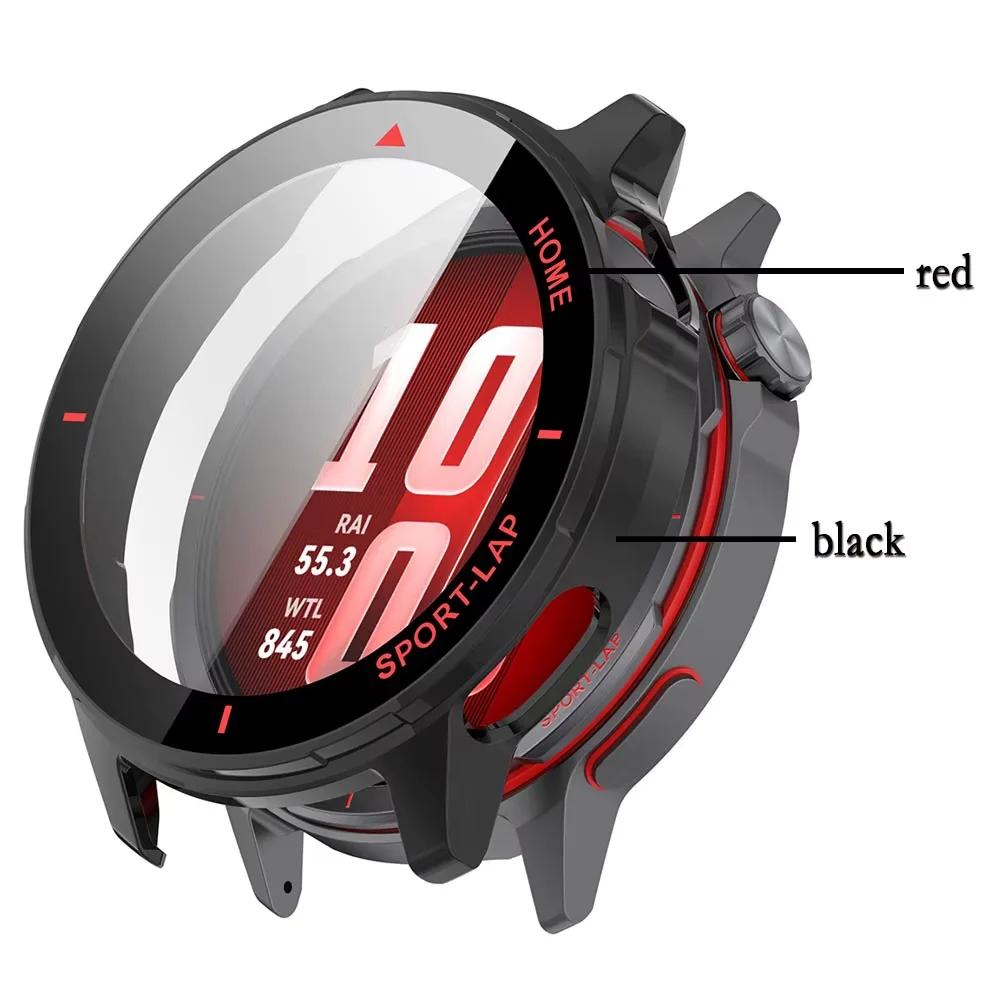Фото Чехол для Huawei Watch GT Runner 2 с HD-стеклом, защитный чехол от падений, аксессуары для Huawei Watch GT Runner 2, защитный бампер №2