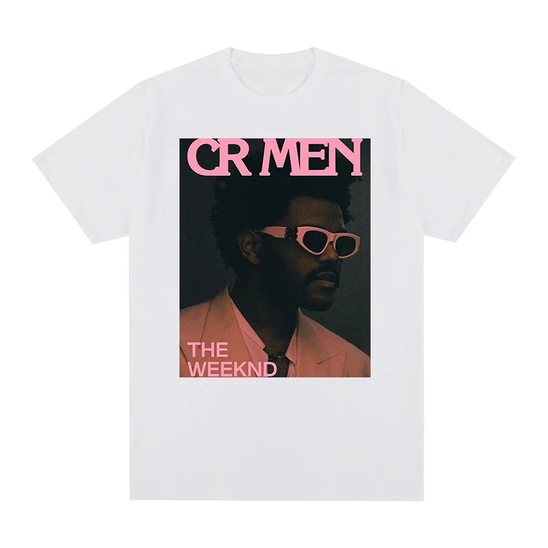 

The Weeknd Retro Graphic 90s Vintage white t-shirt Cotton Men T shirt New TEE TSHIRT Womens tops
