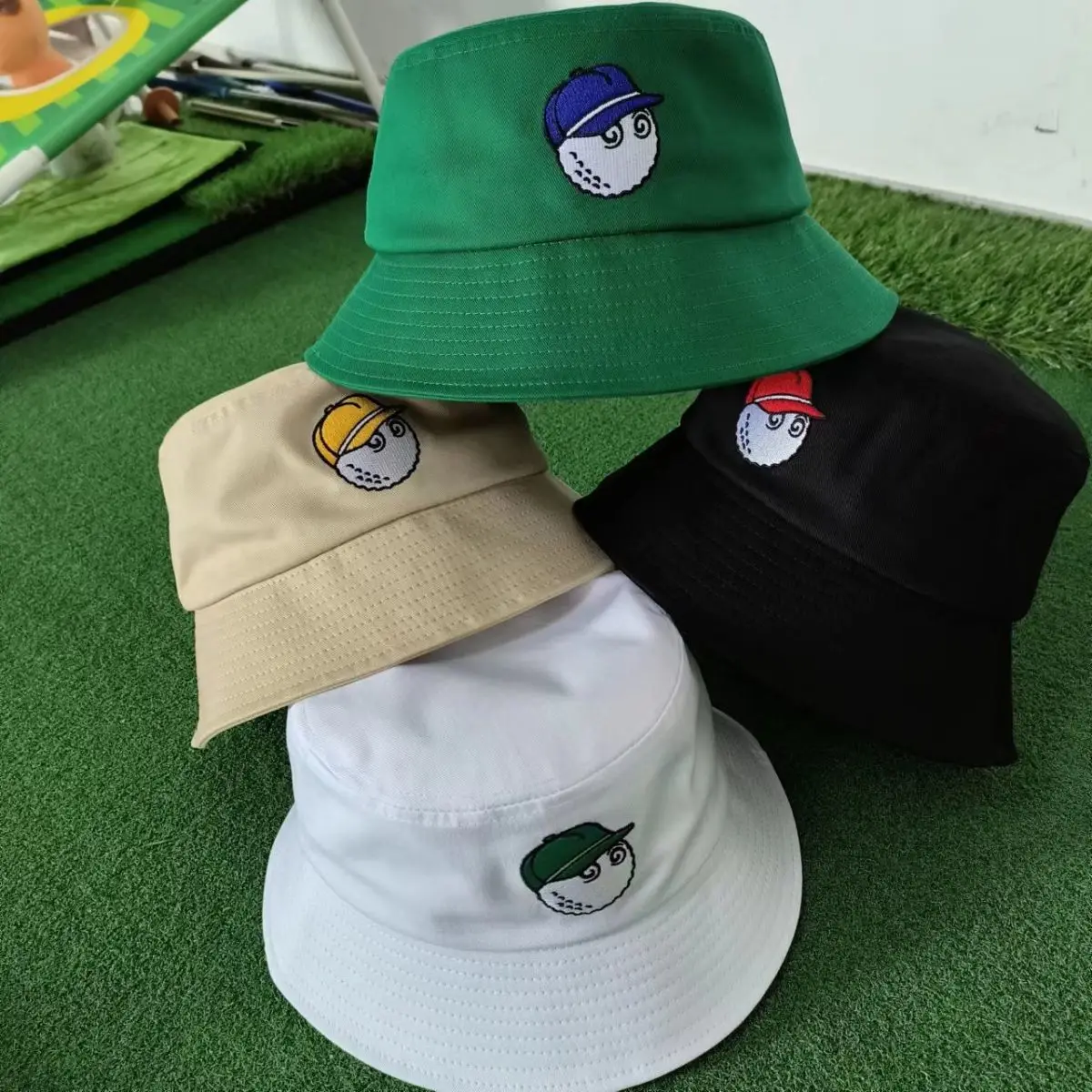 

Korean golf cap peaked cap sunhat Ma Bald win Bucket men and women couples