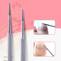 stainless toe nail file double ended pedicure file satin edge ingrown toe nail lifter onychomycosis paronychia podiatry chiropod