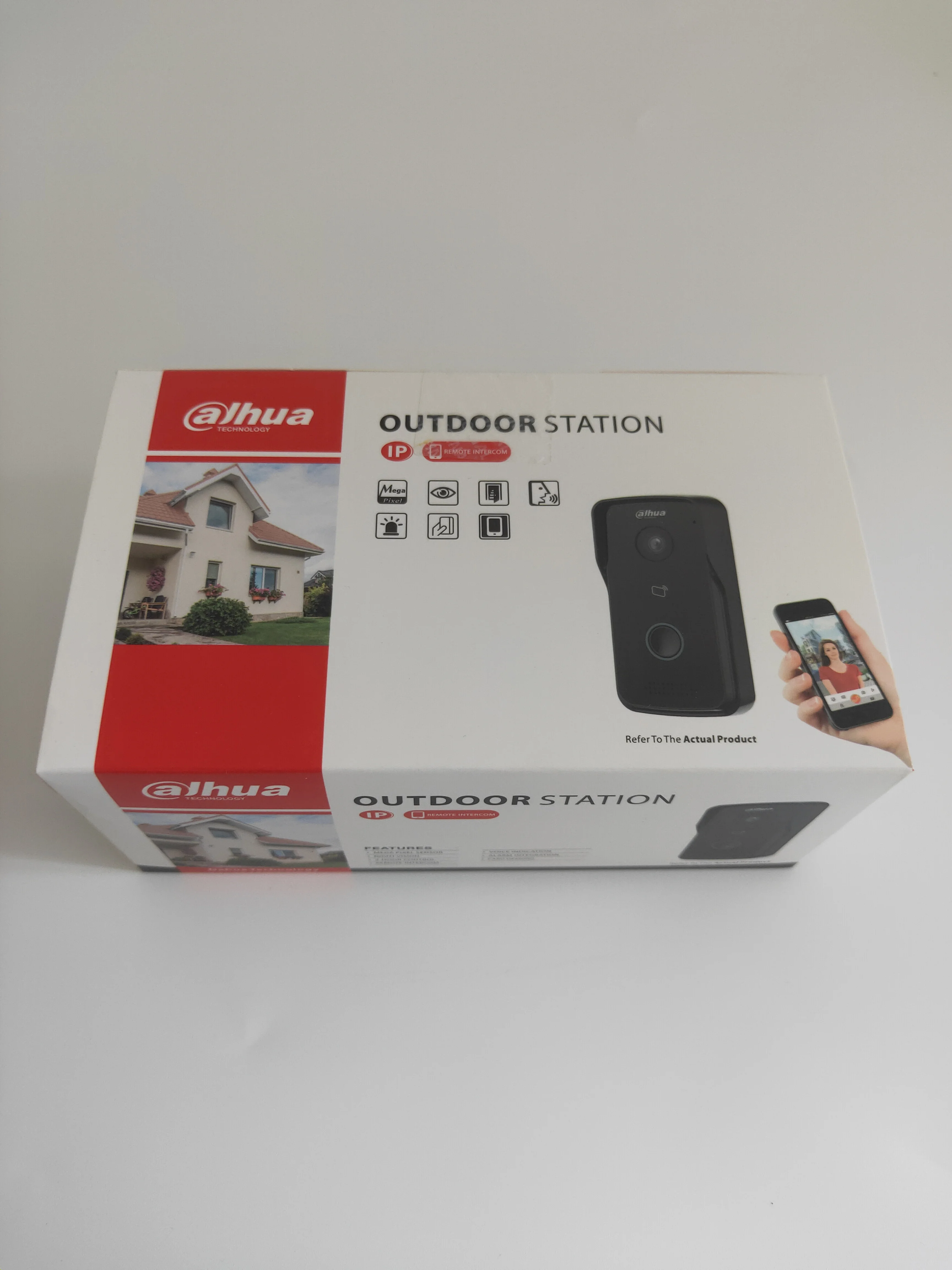 Dahua VTO2111D-P-S2 IP Villa Door Station поддержка карты App Remote разблокировка внутреннего монитора