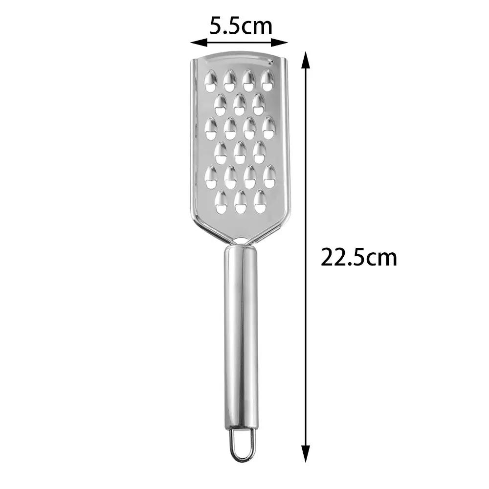 Stainless Steel Food Cheese Grater Portable Manual Vegetable Slicer Easy Clean Grater With Handle Multi Purpose Home Kitchen Too images - 6