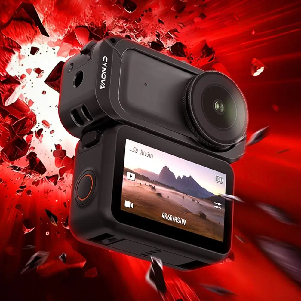 Фото Защитный корпус из алюминиевого сплава для экшн-камеры DJI Osmo Nano: легкий, полый дизайн, быстросъемный, противоударный, тип Rabbit Cage S2M3 №4