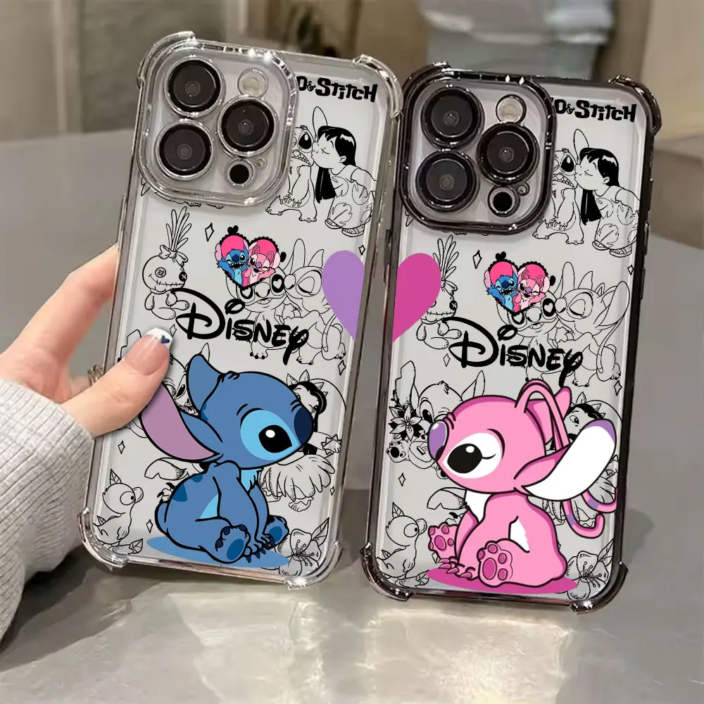 Фото Чехол для телефона Lilo Stitch Disney для Xiaomi Poco X8 Pro Max, чехлы X5 X6 X7 F4 F5 F7 Pro F8 Ultra M7 X8Pro, силиконовый защитный чехол №1