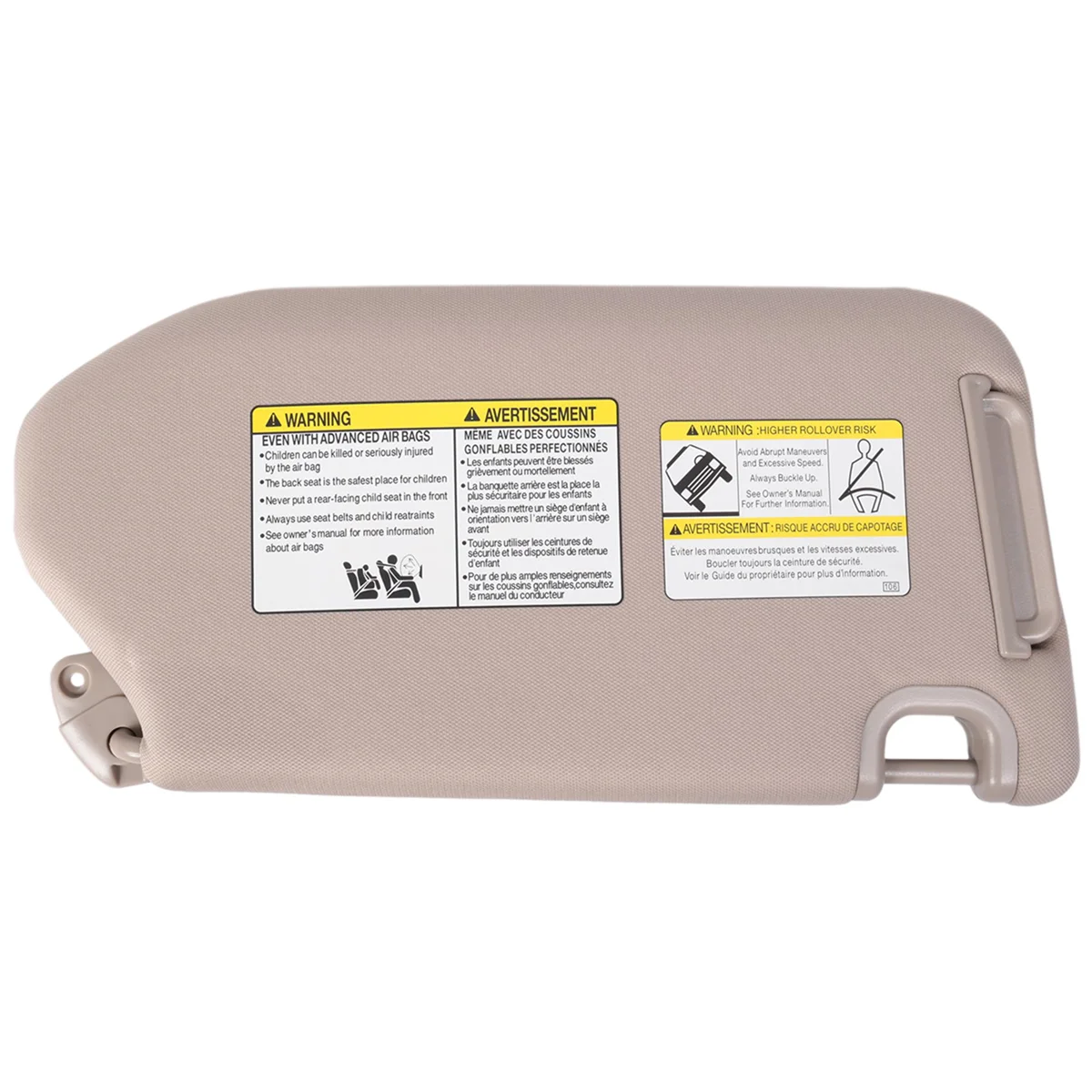 Левый солнцезащитный козырек с фотоэлементами для 2013-18 Pathfinder 2014-17 Infiniti QX60 2013 JX35