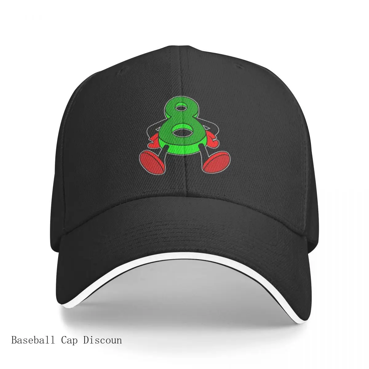 

Best Disco 8 - Techno Hardcore Baseball Cap tea hats Anime Hat Women's Hat Men's